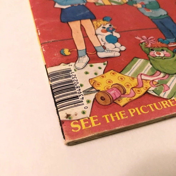 Vintage 1986 The Popples Nutcracker Christmas Read Along Book Only No Record - Picture 3 of 15